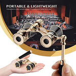 Yourelexit vintage opera glasses folded down into pocket size for portable storage reference