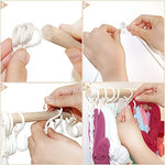 Alinmo hair accessories organizer hanging on a bedroom door