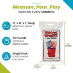 U.S. Silica play sand in a sensory activity table