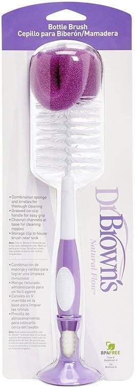 Dr. Brown's Standard Bottle Brush Purple front view