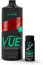 PrimoChill Vue Crimson watercooling coolant bottle front view