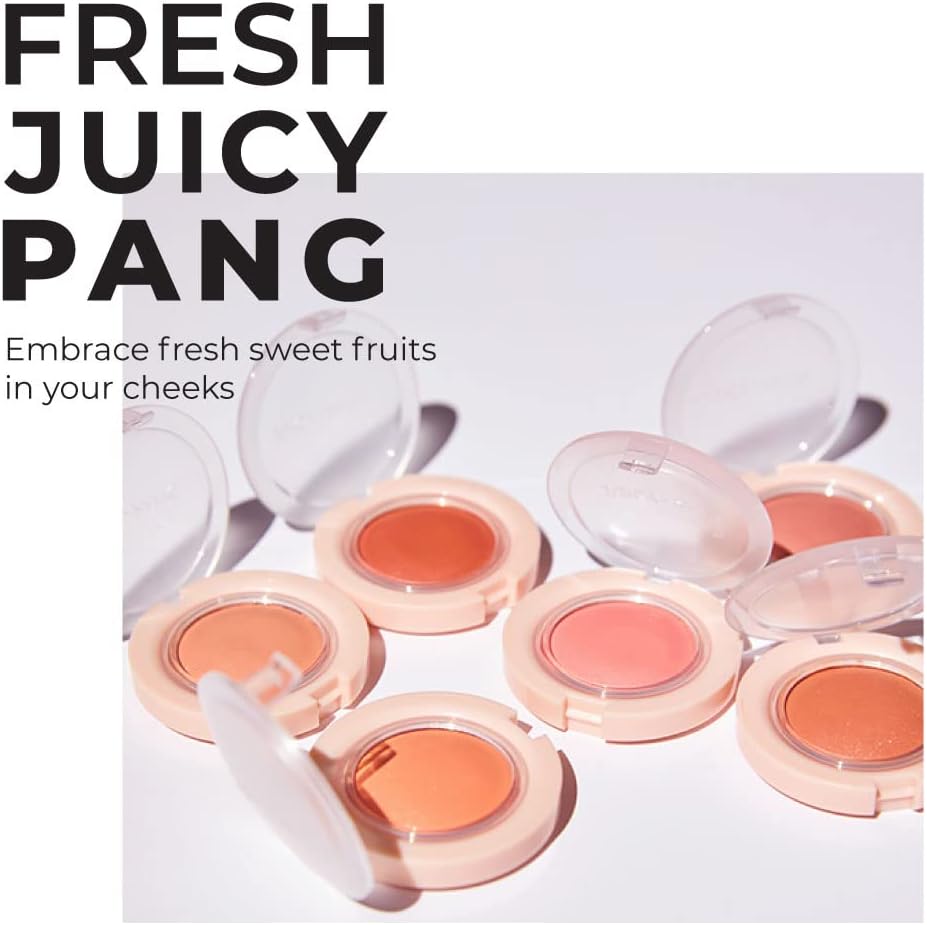 Swatch of A'PIEU Juicy-Pang Jelly Blusher shade CR01