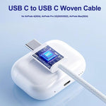 White wall charging block plug with Type-C input slot