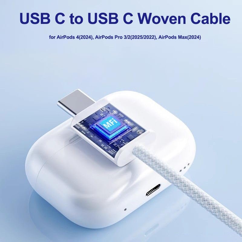 White wall charging block plug with Type-C input slot