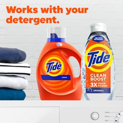 Tide Deep Cleansing Rinse as an alternative to liquid fabric softener