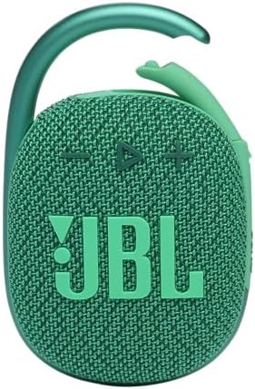 JBL Clip 4 Eco waterproof travel speaker side profile highlighting compact dimensions