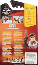 Authentic Star Wars The Force Awakens Poe Dameron figure showcasing the circular game base connection.