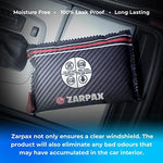 Leak-proof silica gel dehumidifier for preventing foggy car windows.