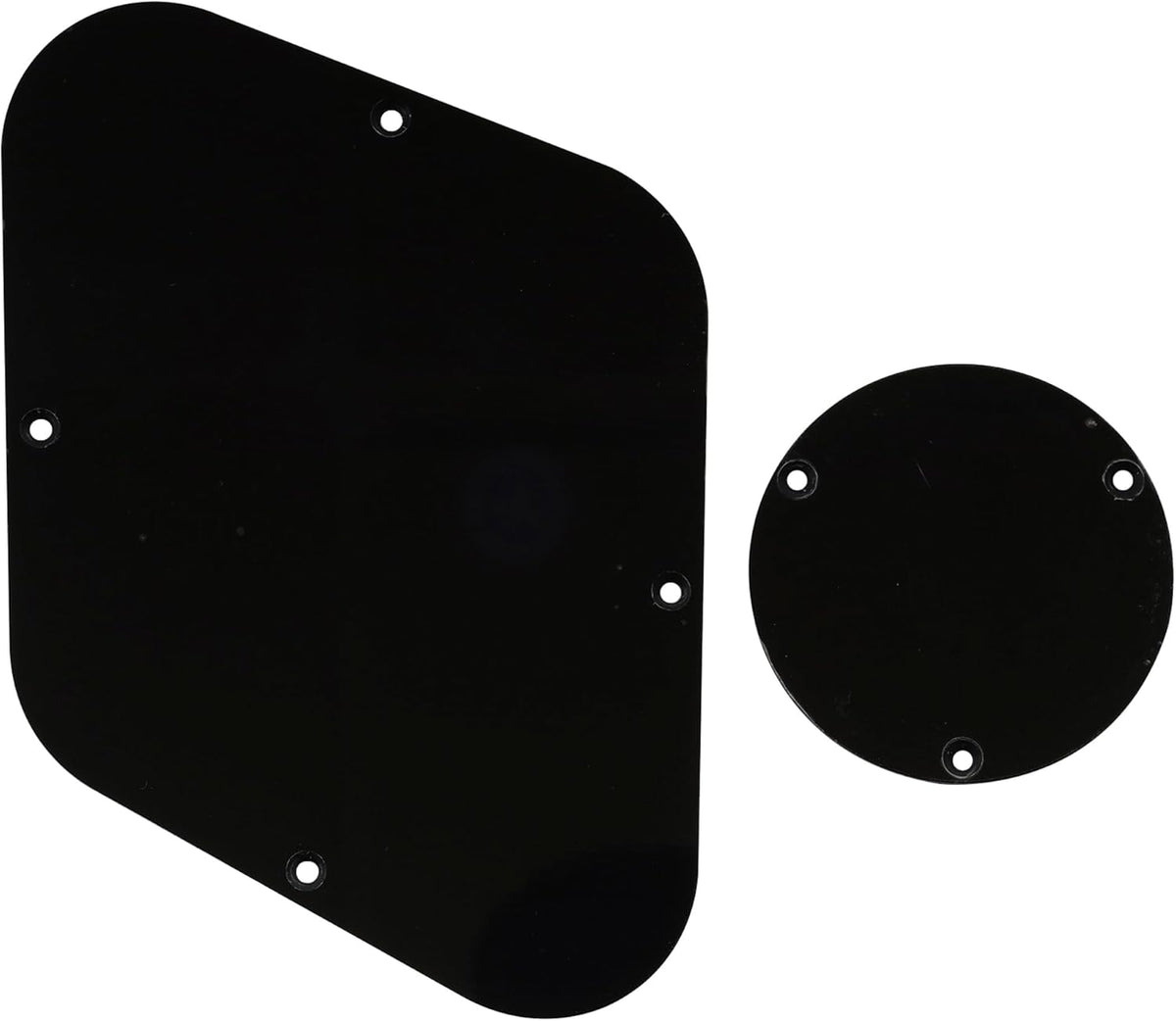 Musiclily LP Backplate and Switch Cover Set Compatible with USA Les Paul, 3Ply White - Image 13