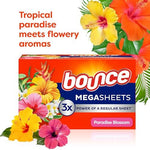 Authentic USA imported Bounce laundry sheets packaging showcasing 180 count size