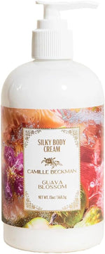 Camille Beckman Silky Body Cream, Unscented, 13 oz | Fragrance-free daily moisturizer; sweet almond oil & herbal complex; restores hydration & elasticity; non-greasy - Image 10