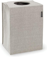 Brabantia - Foldable Laundry Basket - Compact Storage Box - Water Resistant Coating - Multi-Functional - Laundry Hamper - Bathroom - Collapsible - Grey - 9 Gal - Image 12