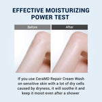Derma B CeraMD Repair Cream Wash ingredient highlights