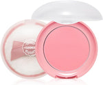 ETUDE Lovely Cookie Blusher - Apricot Peach Mousse 4g | Glowing & Natural Powder Blush with Long-Lasting Sebum Control | Easy Application | Korean Makeup, Perfect for Gift - Image 11