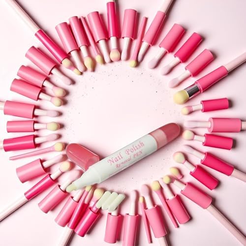 Nail Polish Corrector Pen with 3 Replaceable Tips - Manicure Tool for Quick Nail Art Mistakes Cleanup - Image 2