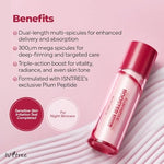 Isntree microspicule anti-ageing facial serum twist-up top close up view