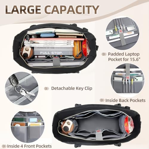 RAINSMORE nurse utility messenger bag insulated pockets detailed view