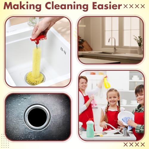 Ferrochef garbage disposal brush held for usage demonstration