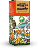 Basic Ayurveda Saraswatarishta Gold herbal supplement packaging