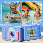 FXXXLTF waterproof camera dual screen feature for selfies