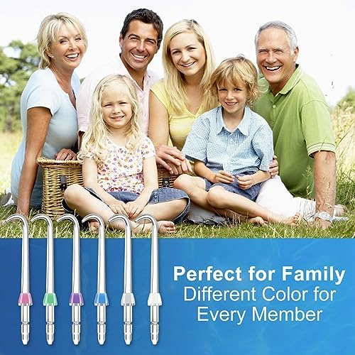 Authentic USA imported professional water flosser tips package contents layout