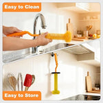 Cleanan sink and disposer maintenance tool set