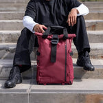 WANDRD PRVKE 31L V4 backpack full clamshell opening showing organized interior compartments