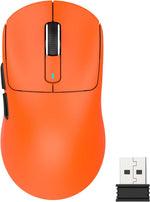 ATTACK SHARK X3 Lightweight Wireless Gaming Mouse with Tri-Mode 2.4G/USB-C Wired/Bluetooth,26K DPI, PAW3395 Optical Sensor,Kailh GM8.0 Switch,5 programmable Buttons for PC/Win/Mac(Red) - Image 14