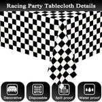 Premium waterproof buffalo check pattern table decoration for children birthday parties.