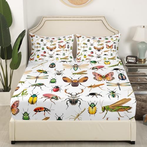 Side view showing the deep pocket fit of the Homewish twin sheet