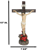 Ebros religious desktop figurine close up of corpus