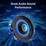 Herdio 4 Inch 320 Watts 2-Way Bluetooth Ceiling Speakers Package Perfect for Home Theater System, Living Room,Office,Flush Mount（4 Speakers） - Image 3