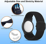 Yizhet adjustable AirTag bracelet dual pack in multi-color combination options