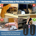 Axfvd stove knob safety locks 6 pack packaging