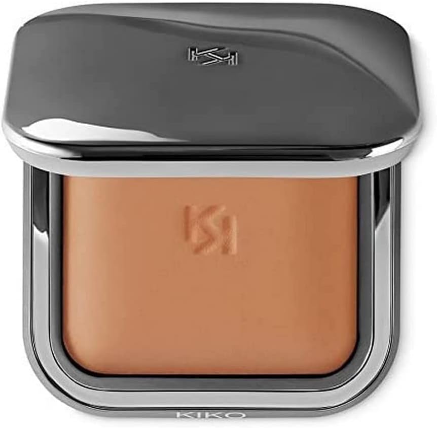 Kiko Milano Radiant Fusion Baked Powder 05 Hazelnut front view authentic imported mineral face makeup
