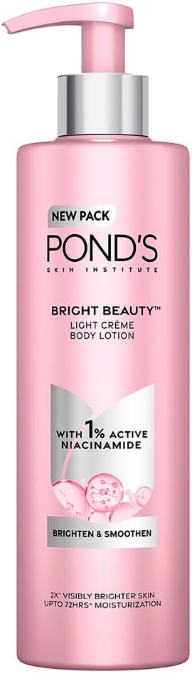 Pond's Triple Vitamin Moisturising Body Lotion front view bottle
