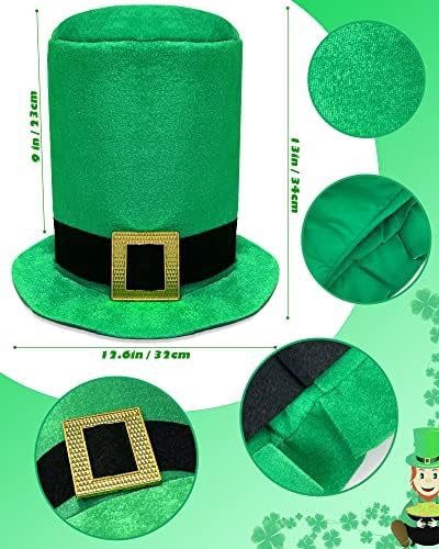 Wittocs leprechaun hat styled as christmas tree topper