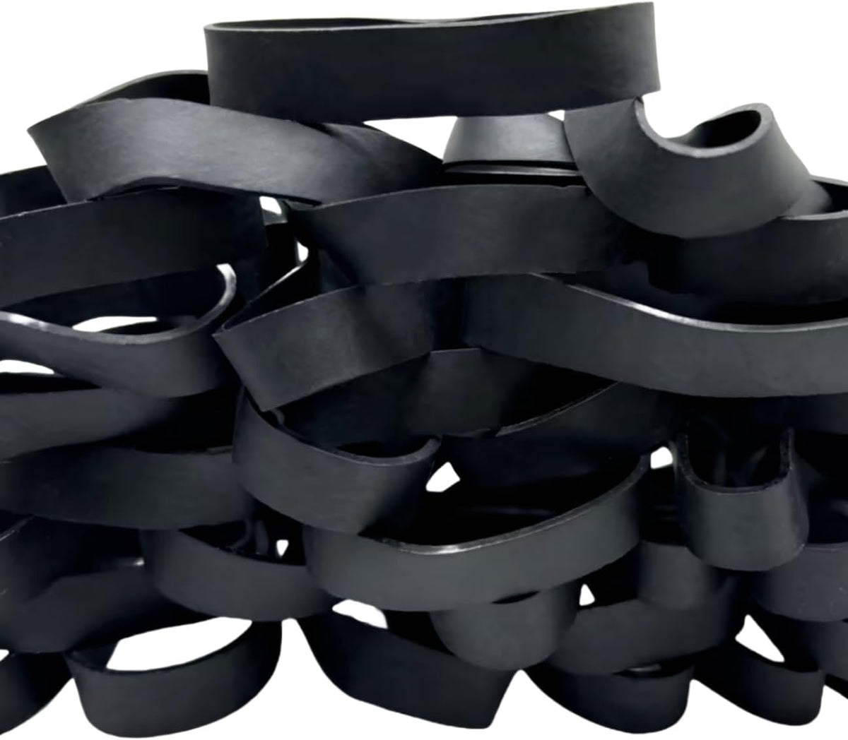 Tactical Rubber Band Black - Heavy Duty UV Heat Cold Resistant Thick Strong Elastic Rubber Bands Outdoor Hiking Backpacking Survival Camping Biking Fixed Item (#64) - Image 9