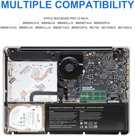 Asuncell rechargeable lithium ion laptop power pack side orientation