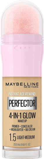Maybelline New York Instant Age Rewind Instant Perfector 4-In-1 Glow Makeup, Light - Image 9