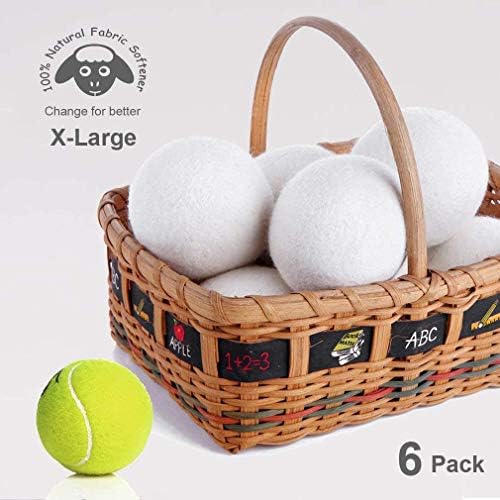 Imported Budieggs wool dryer balls showing premium felted texture