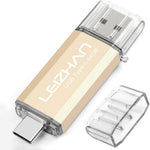 128GB USB 3.0 Flash Drive Thumb Drives Jump Drive Storage Memory Stick Type-C/USB 2 in 1 -Black - Image 15