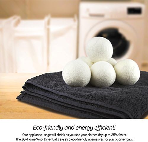 Comparison of SnugPad dryer balls size against standard laundry items