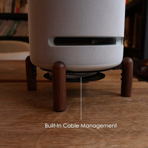 H Huaberich desk stand for smart speaker on office table