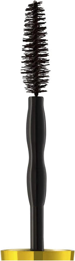 Applying Maybelline Colossal Big Shot mascara for bold volume