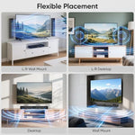 WebsLand sound bar desktop placement view