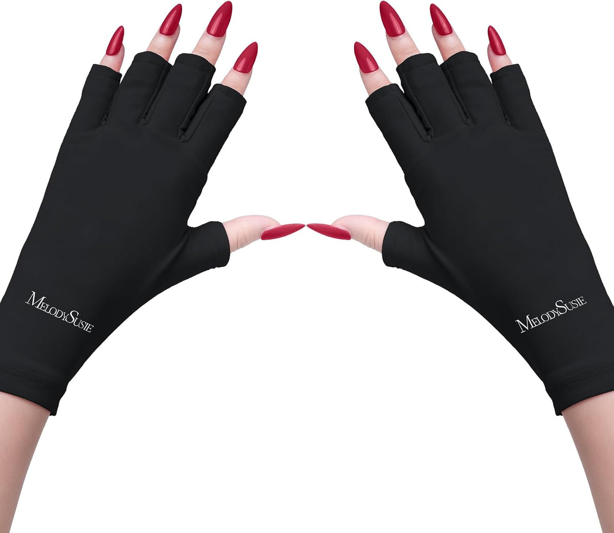 MelodySusie fingerless UV protection gloves front view
