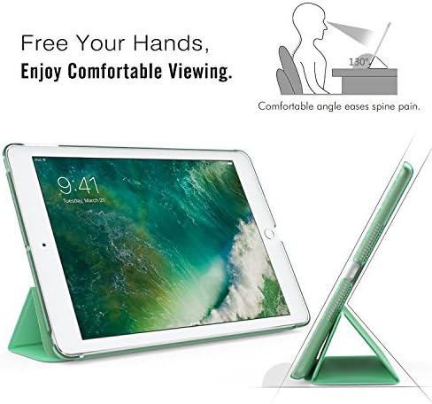 Side view highlighting the ultra slim profile of the premium smart cover.