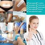 Fourteen pieces pack of long post surgery dressing covers for abdominal wound care