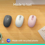 Logitech M196 optical performance mouse demonstrating smooth tracking capability